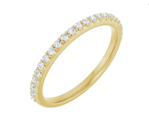 Diamond Wedding Bands  -  Women'