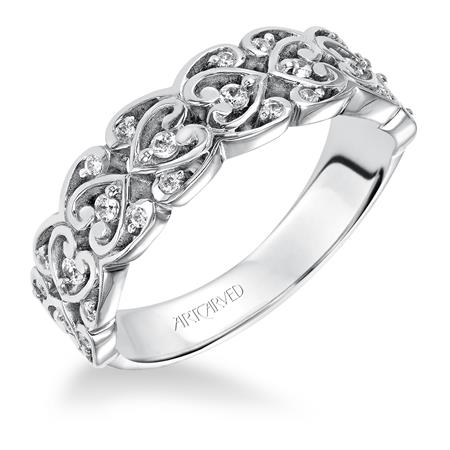 Diamond Wedding Bands  -  Women'