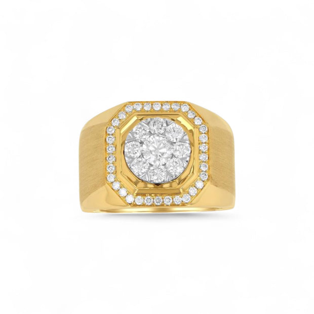 Diamond Wedding Bands  -  Men'