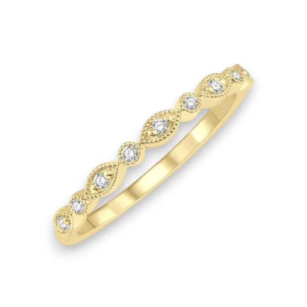 Diamond Wedding Bands  -  Women'