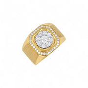 Diamond Wedding Bands  -  Men'