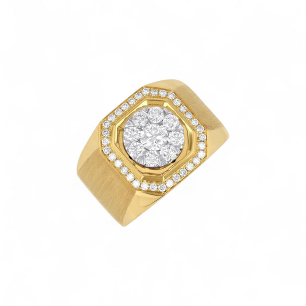 Diamond Wedding Bands  -  Men'