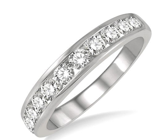 Diamond Wedding Bands  -  Women'