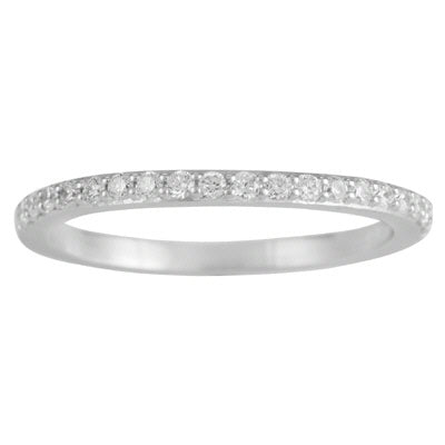 Diamond Wedding Bands  -  Women'