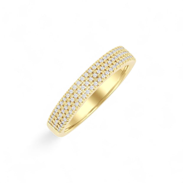 Diamond Wedding Bands  -  Women'