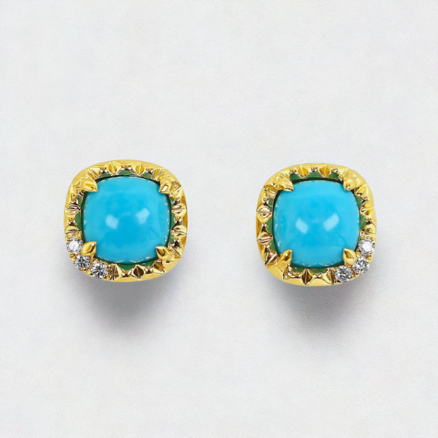 Colored Stone Earring